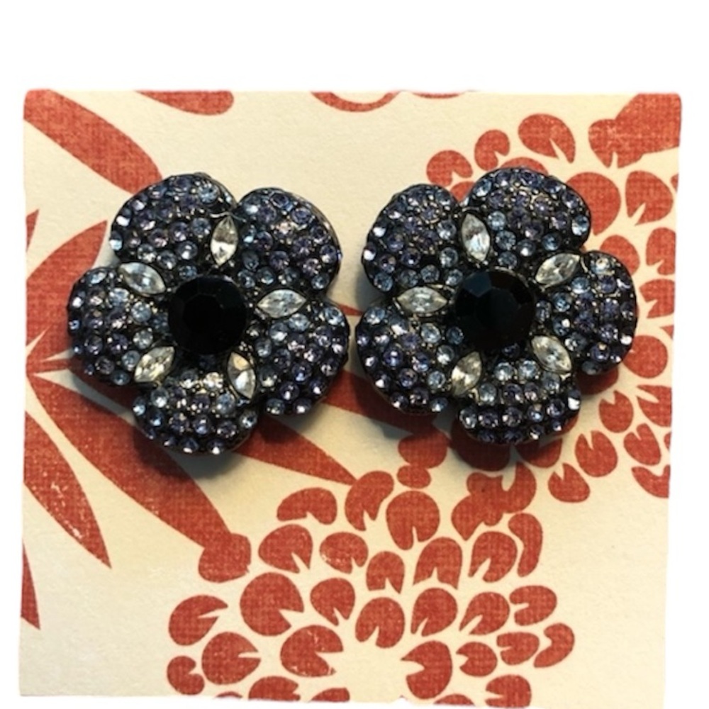 Kate Spade Hydrangea Statement Studs